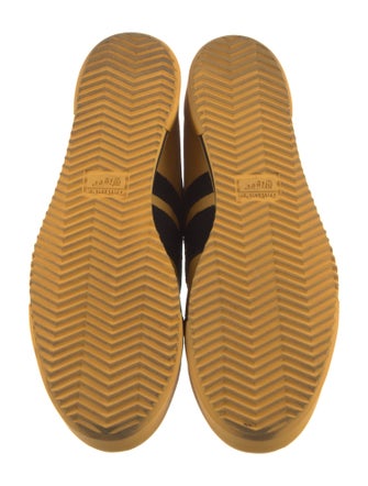 Onitsuka Tiger Leather Colorblock Pattern Sneakers