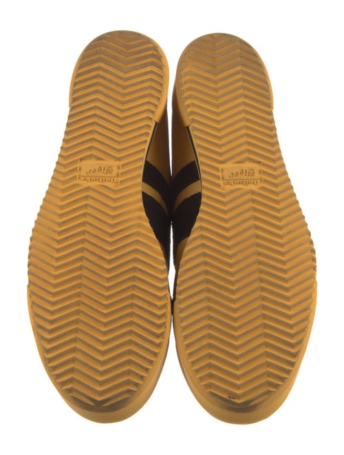 Onitsuka Tiger Leather Colorblock Pattern Sneakers