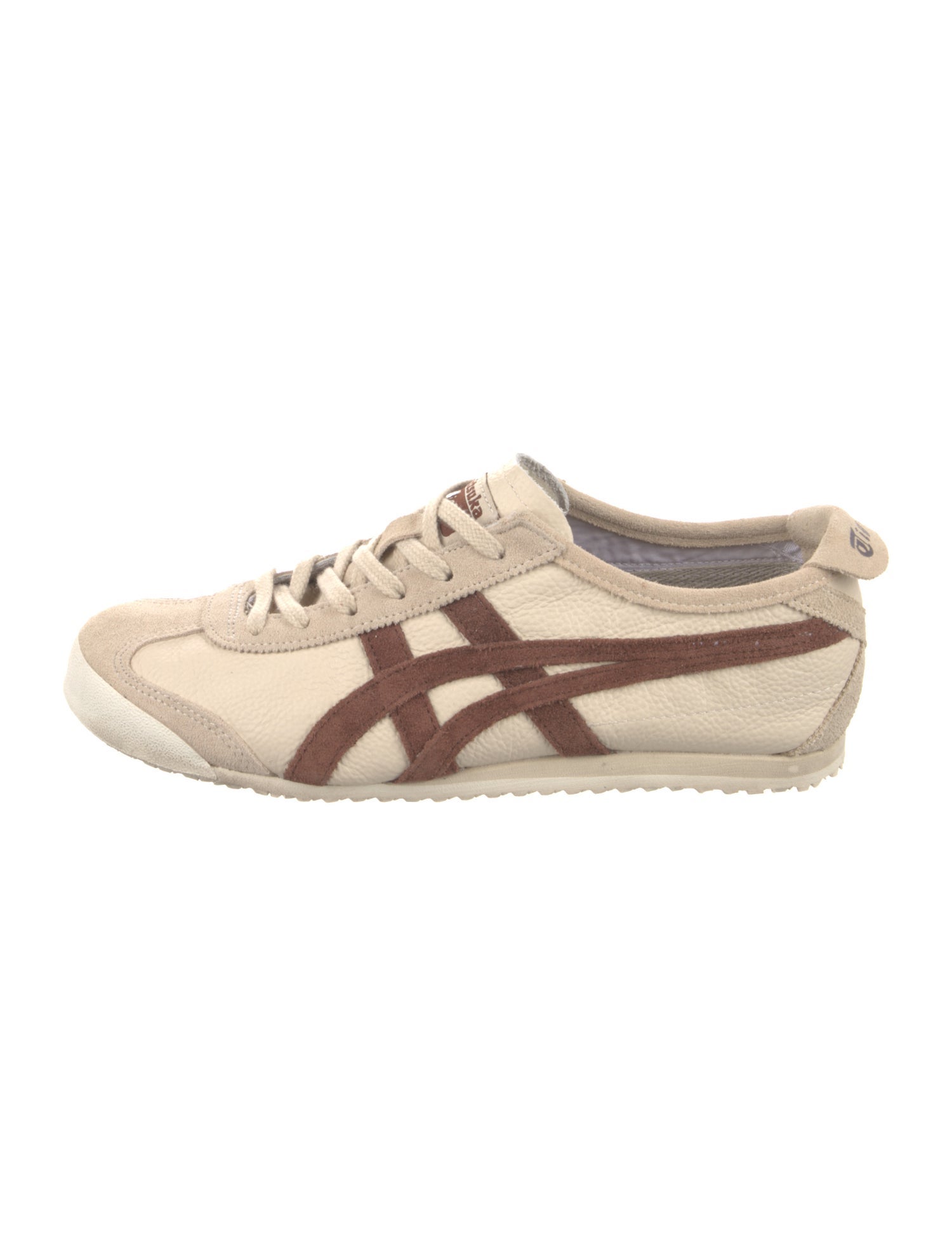 Onitsuka Tiger Leather Striped Sneakers