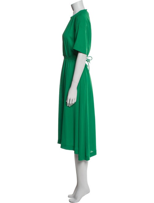 Onitsuka Tiger Crew Neck Midi Length Dress
