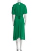Onitsuka Tiger Crew Neck Midi Length Dress