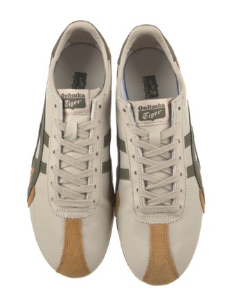 Onitsuka Tiger Leather Printed Sneakers