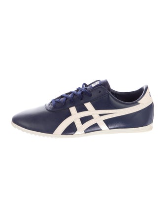 Onitsuka Tiger Leather Leather Trim Embellishment Sneakers