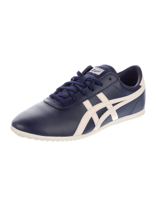 Onitsuka Tiger Leather Leather Trim Embellishment Sneakers