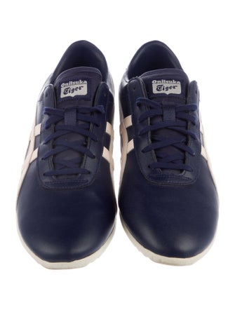 Onitsuka Tiger Leather Leather Trim Embellishment Sneakers