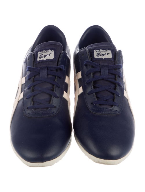 Onitsuka Tiger Leather Leather Trim Embellishment Sneakers