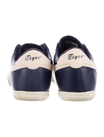 Onitsuka Tiger Leather Leather Trim Embellishment Sneakers