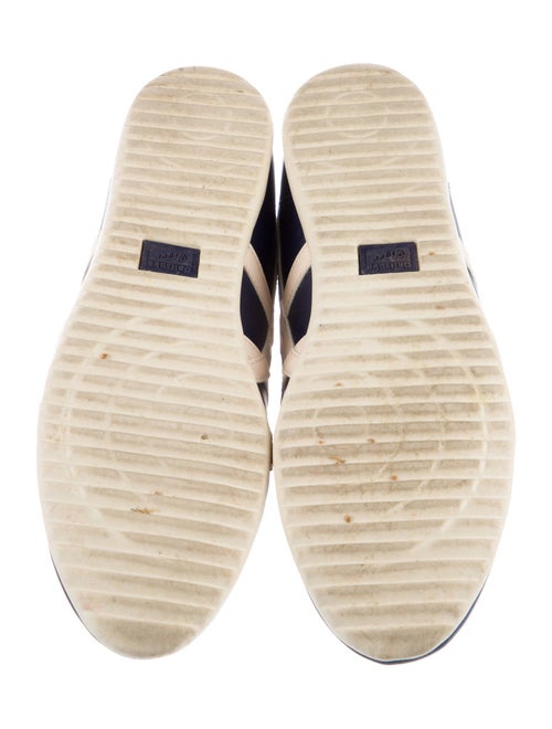 Onitsuka Tiger Leather Leather Trim Embellishment Sneakers