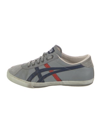 Onitsuka Tiger Leather Printed Sneakers