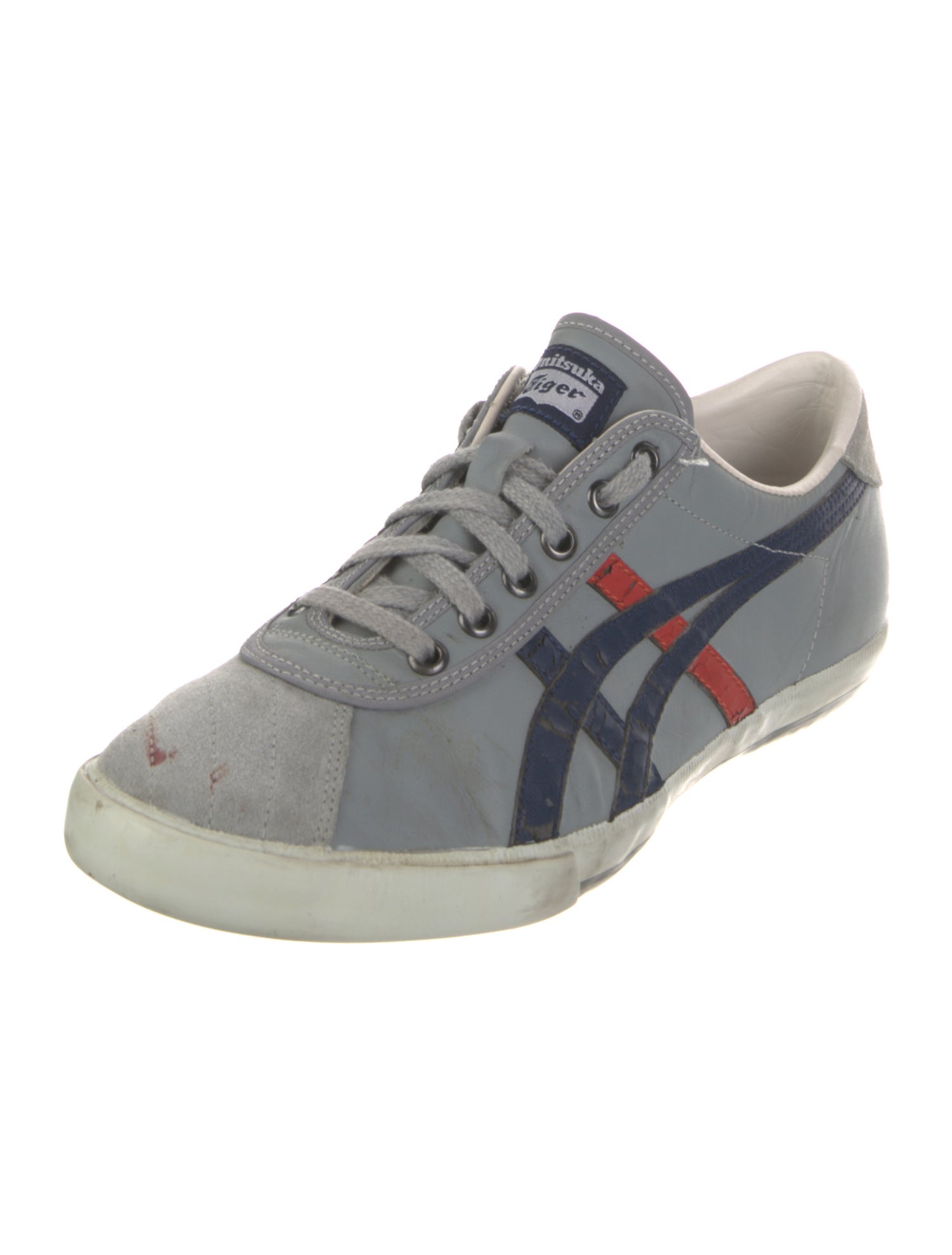 Onitsuka Tiger Leather Printed Sneakers