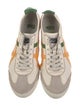 Onitsuka Tiger Leather Colorblock Pattern Sneakers