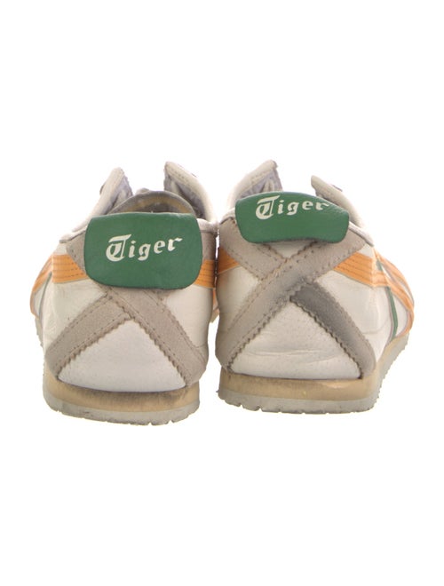 Onitsuka Tiger Leather Colorblock Pattern Sneakers