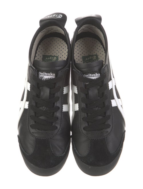 Onitsuka Tiger Leather Colorblock Pattern Sneakers