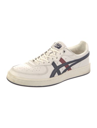 Onitsuka Tiger Leather Leather Trim Embellishment Sneakers