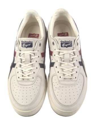 Onitsuka Tiger Leather Leather Trim Embellishment Sneakers