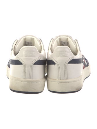 Onitsuka Tiger Leather Leather Trim Embellishment Sneakers