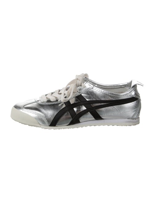 Onitsuka Tiger Leather Striped Sneakers