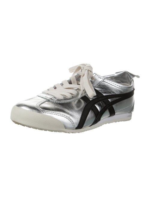 Onitsuka Tiger Leather Striped Sneakers