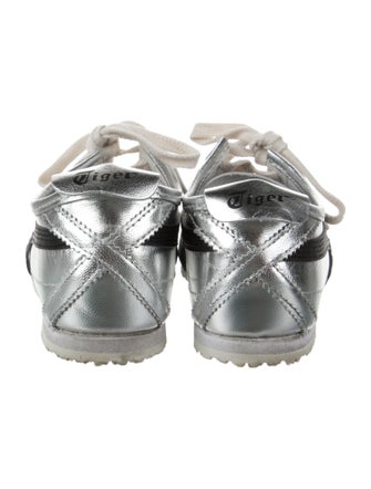 Onitsuka Tiger Leather Striped Sneakers