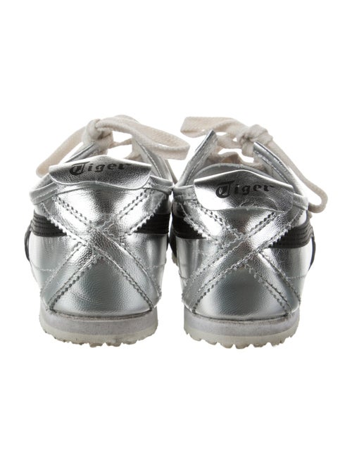 Onitsuka Tiger Leather Striped Sneakers