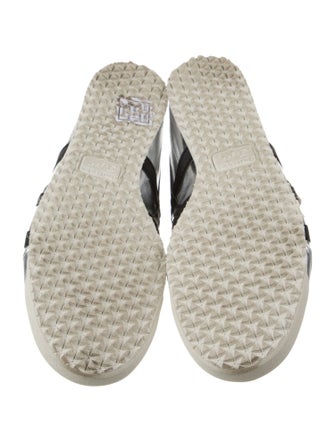 Onitsuka Tiger Leather Striped Sneakers