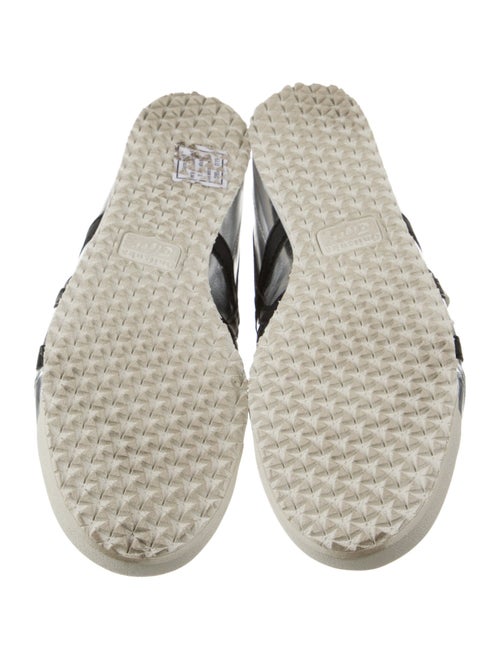 Onitsuka Tiger Leather Striped Sneakers