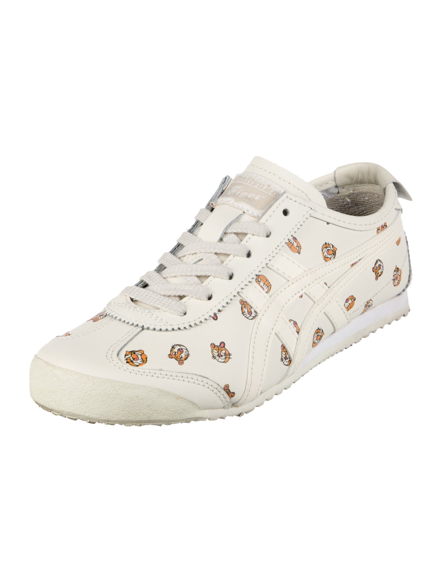 Onitsuka Tiger Leather Printed Sneakers