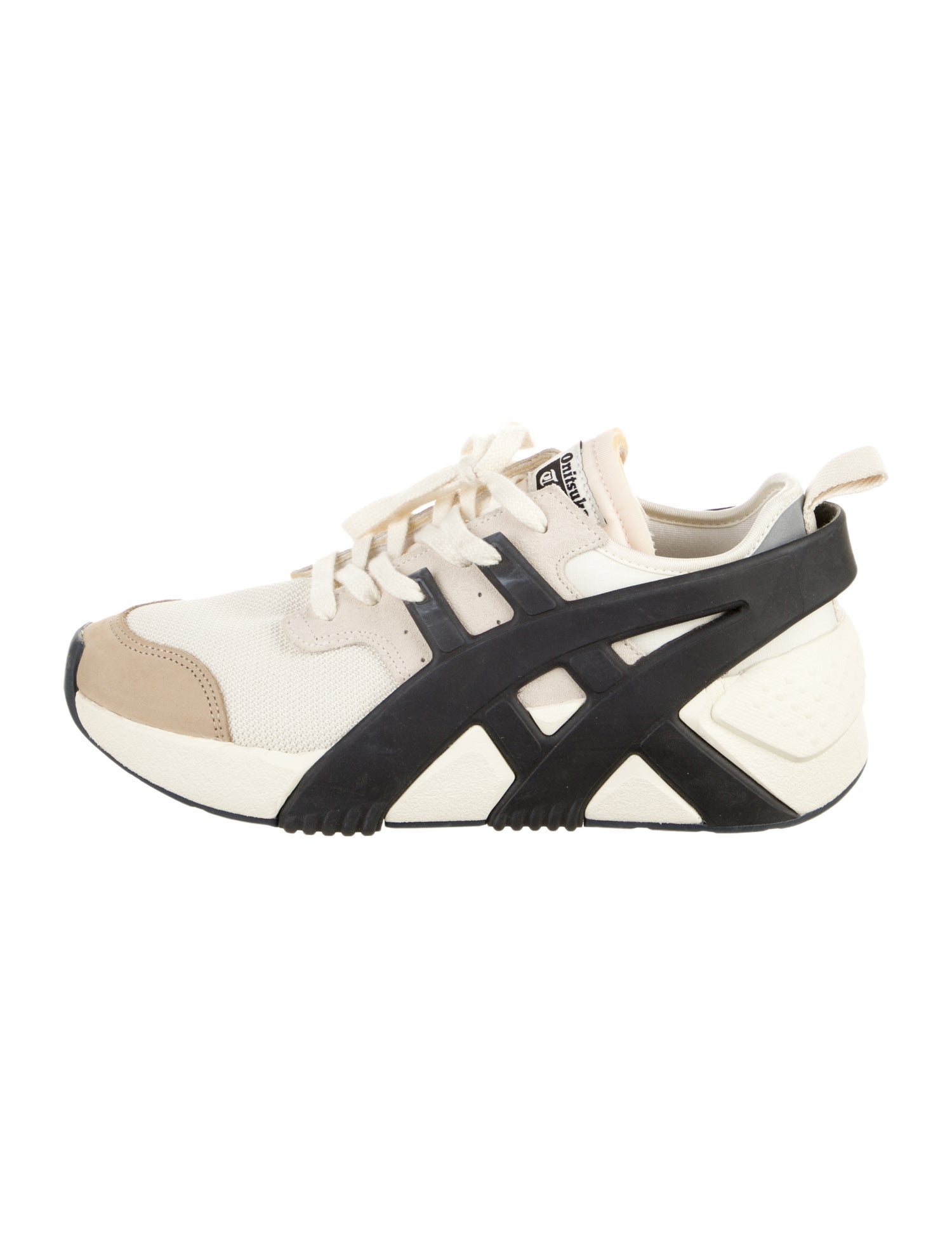 Onitsuka Tiger Leather Printed Athletic Sneakers