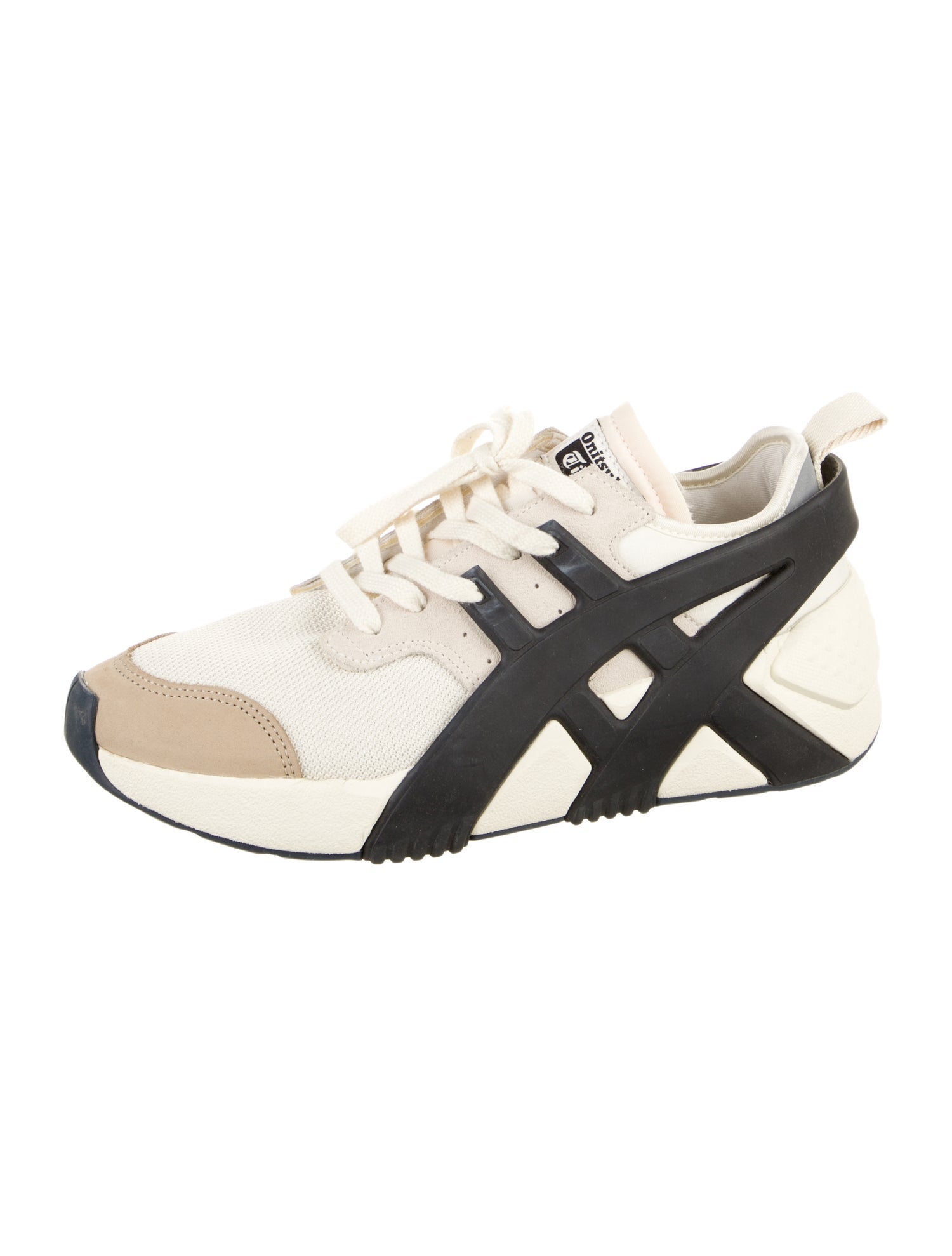 Onitsuka Tiger Leather Printed Athletic Sneakers