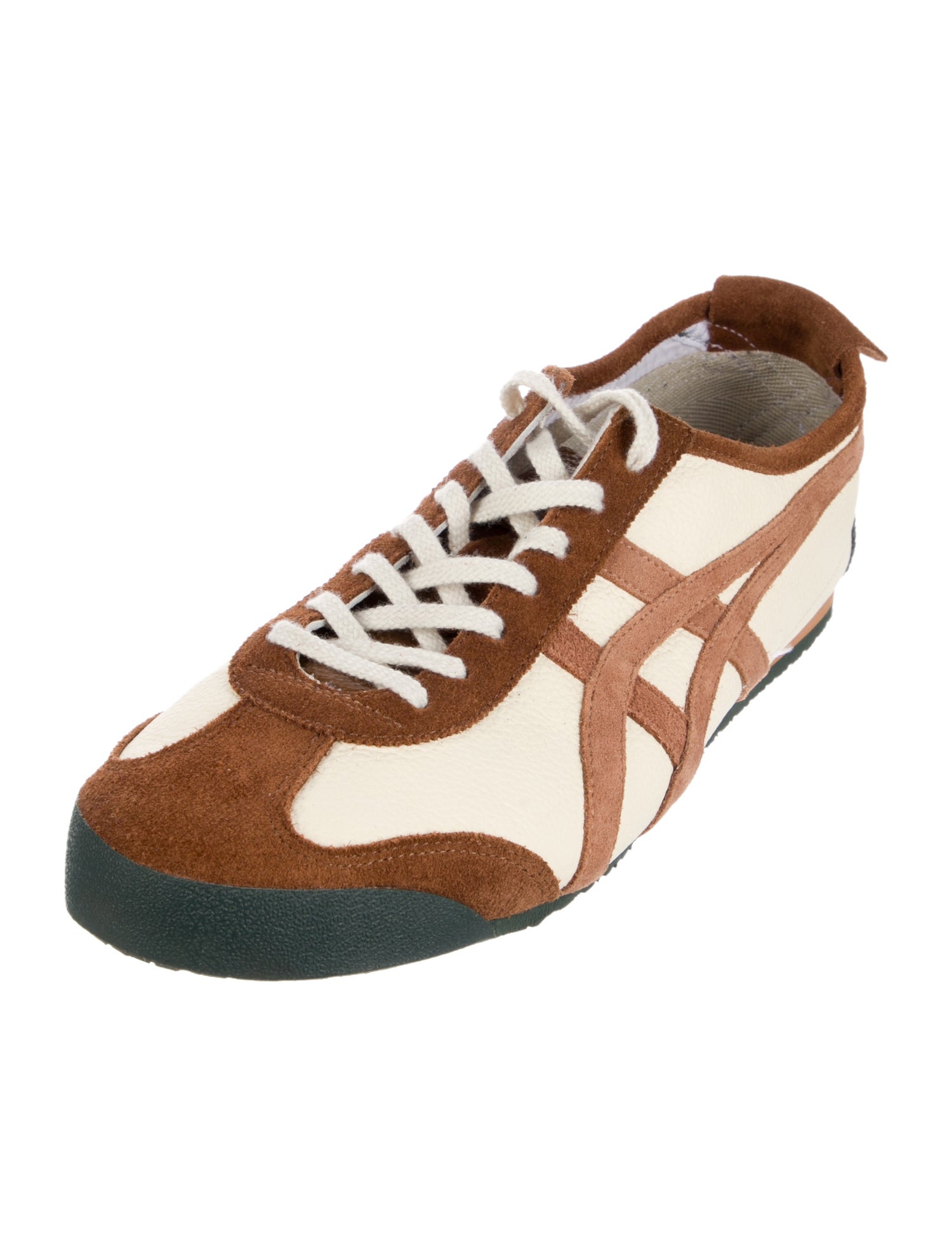 Onitsuka Tiger Suede Colorblock Pattern Sneakers