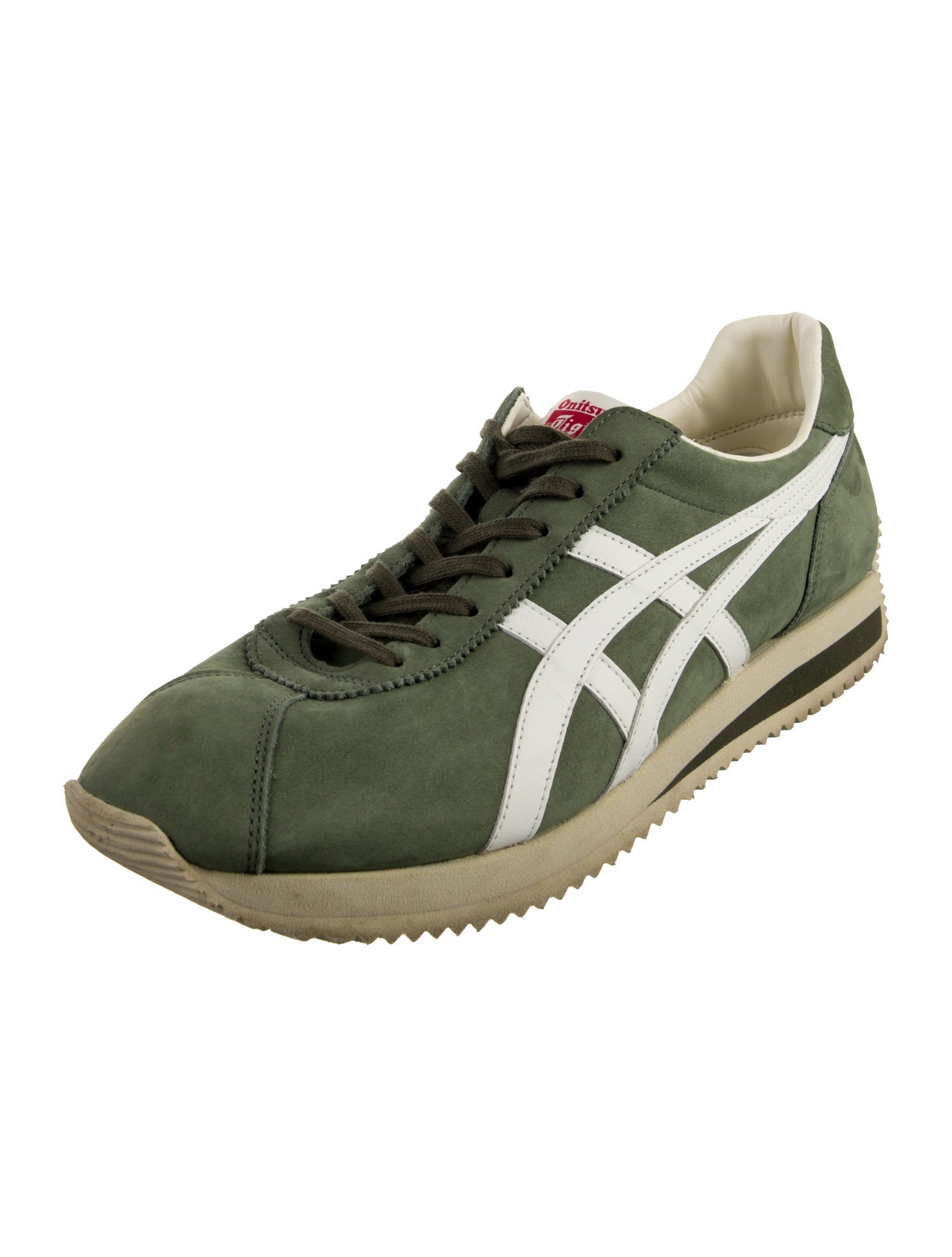 Onitsuka Tiger Suede Printed Athletic Sneakers