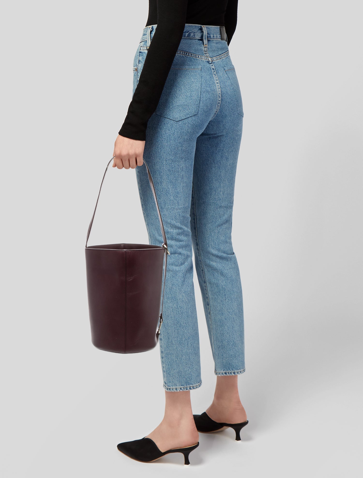 OAD New York Leather Bucket Bag