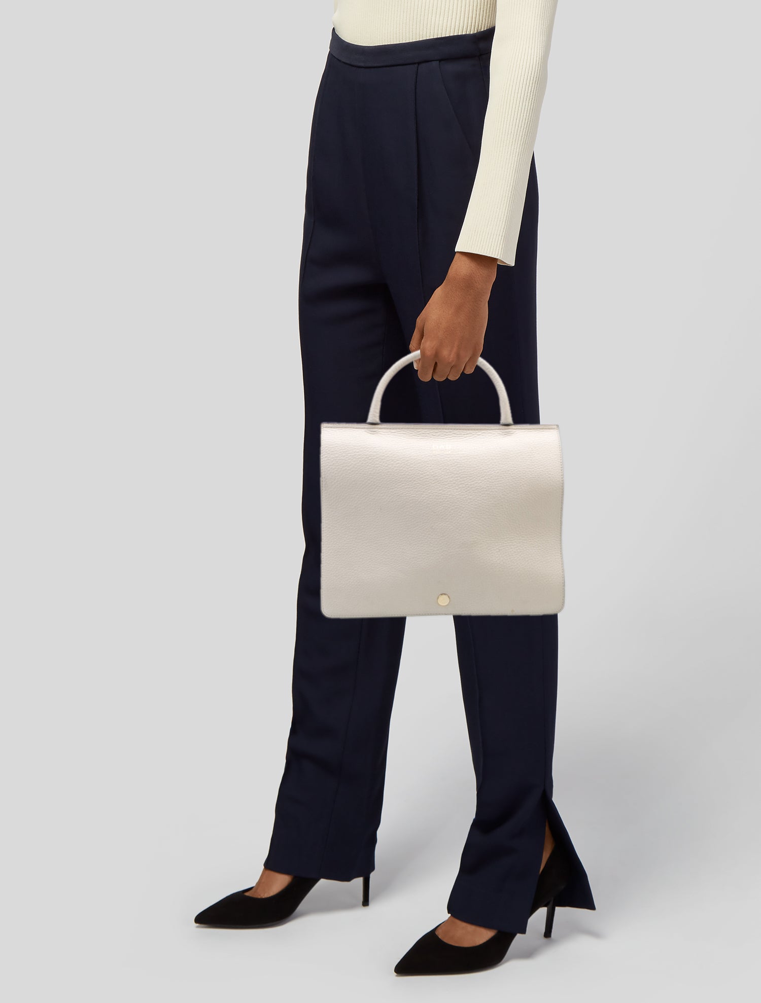 OAD New York Leather Top Handle Bag