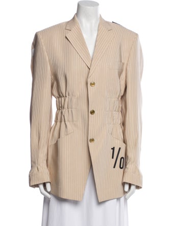 1/OFF Striped Blazer