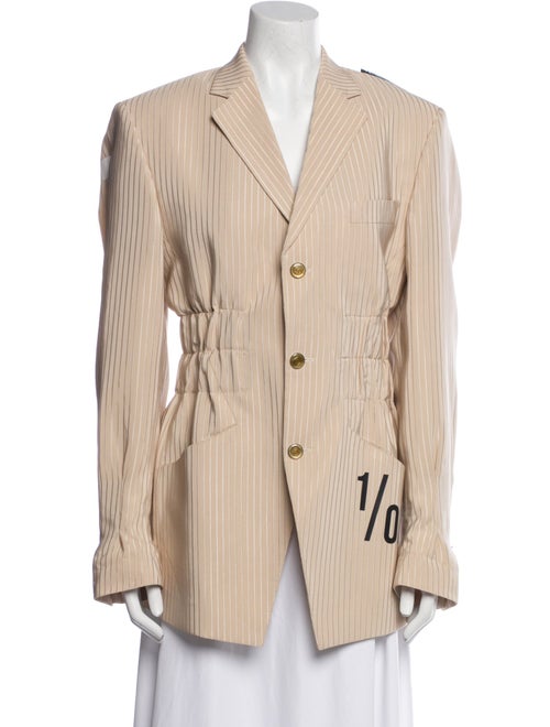 1/OFF Striped Blazer