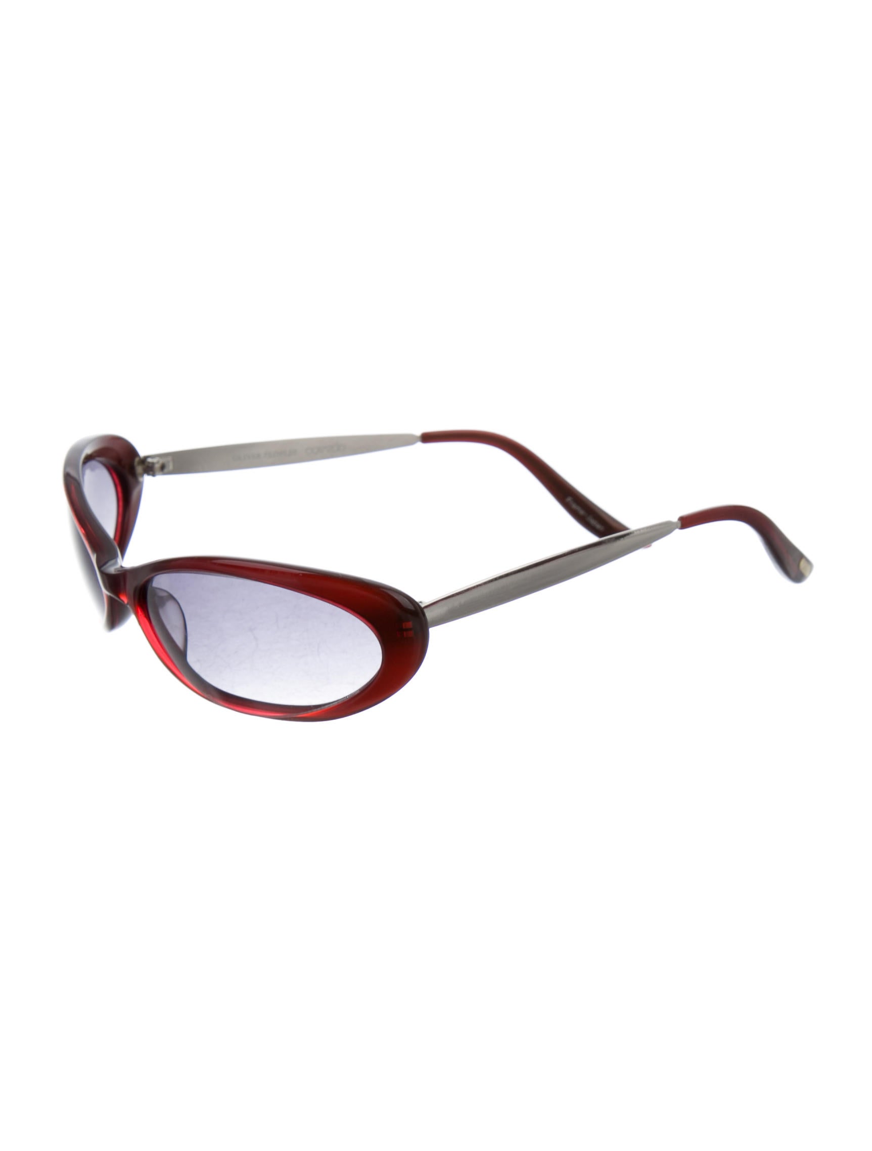 Oliver Peoples Oval Tinted Sunglasses