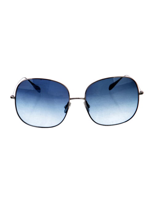 Oliver Peoples Daisy Gradient Sunglasses Silver
