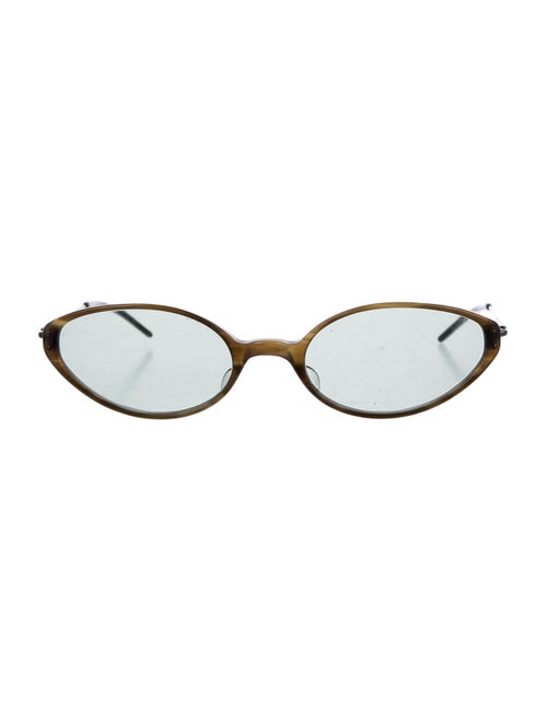 Oliver Peoples Cat-Eye Tinted Sunglasses Green