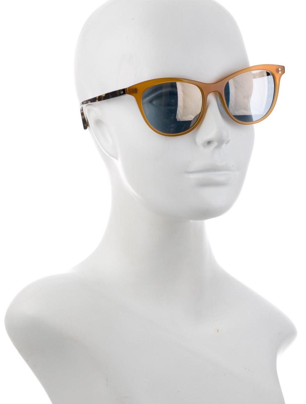Oliver Peoples Cat-Eye Mirrored Sunglasses - Brown Sunglasses