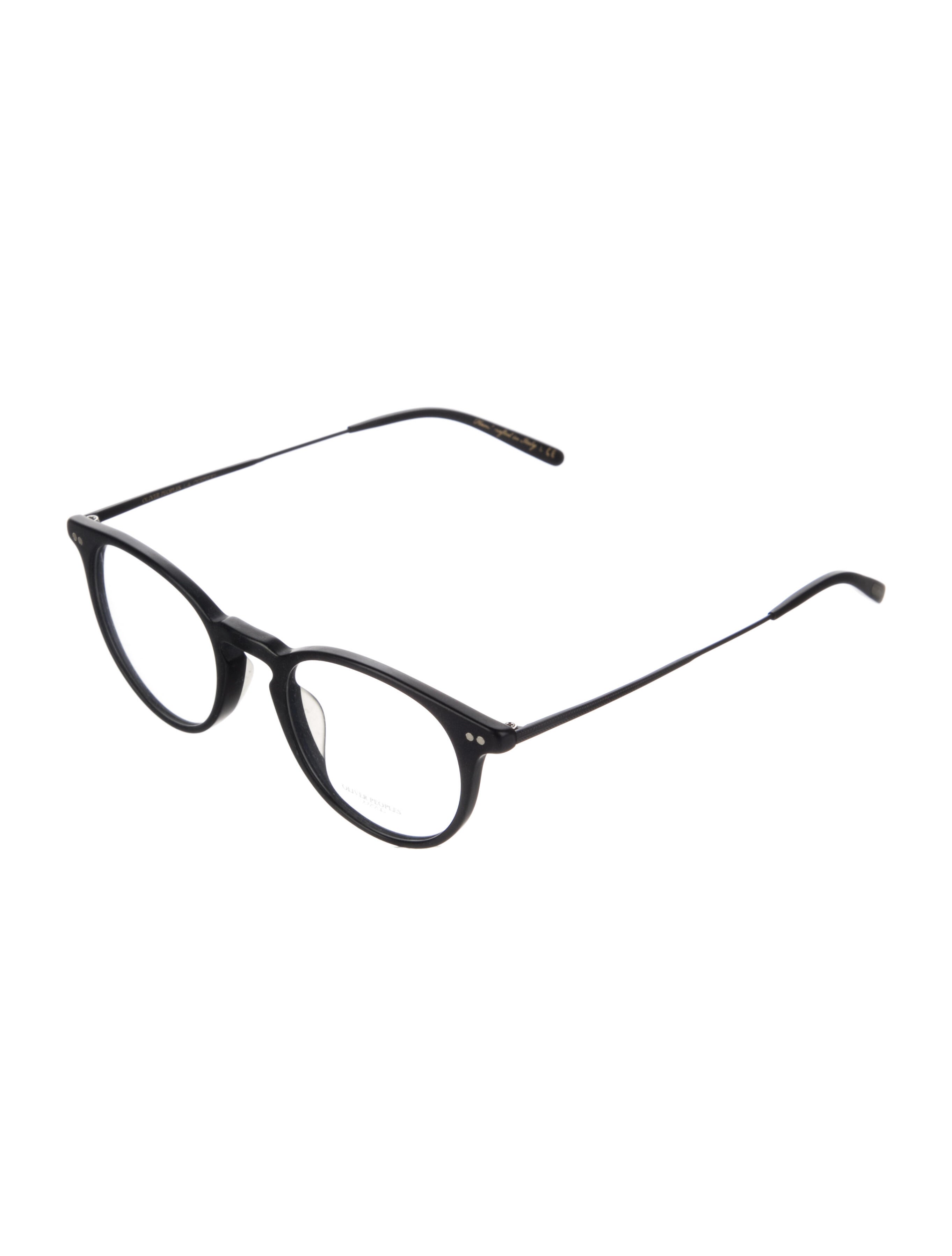 Oliver Peoples Round Mirrored Sunglasses