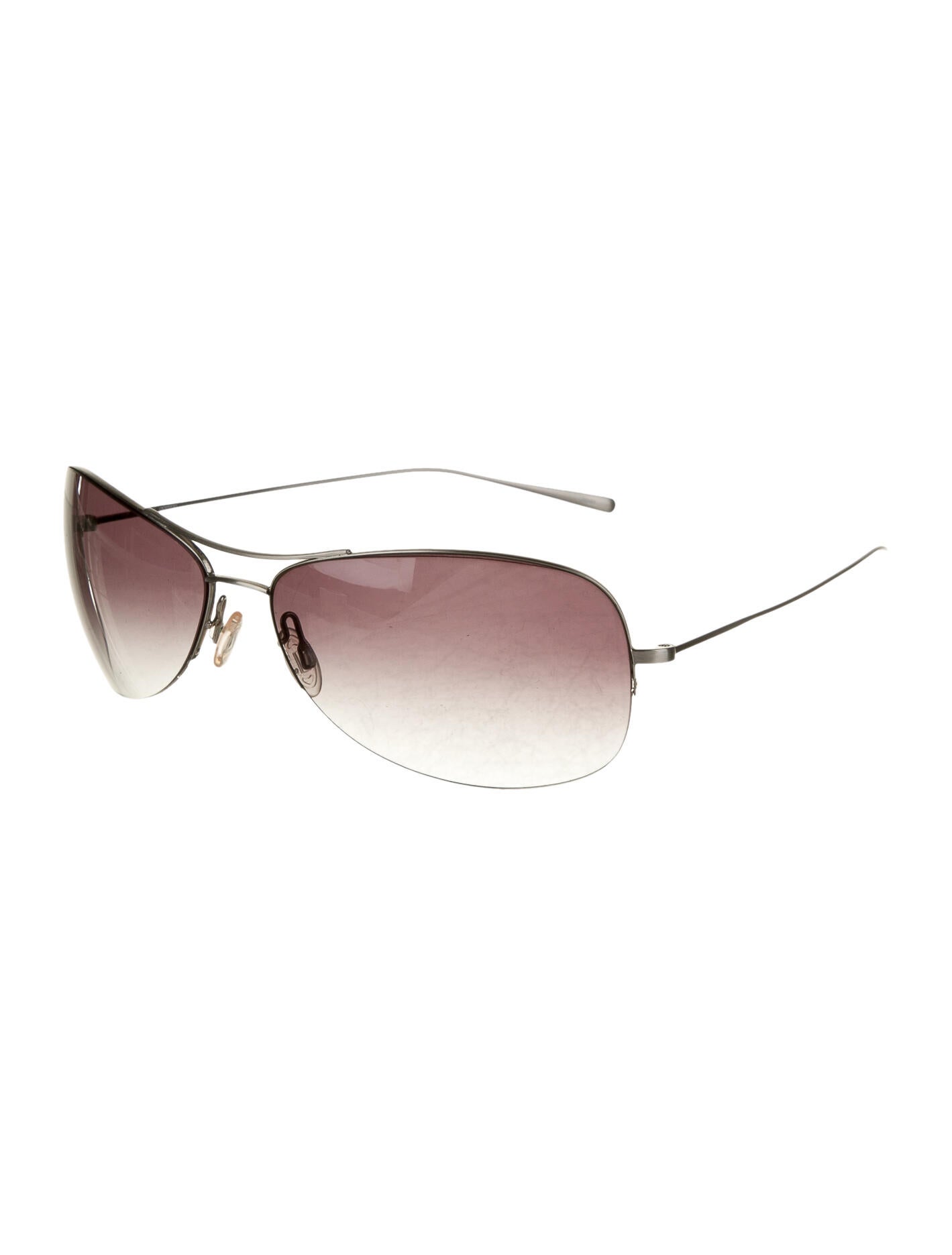 Oliver Peoples Aviator Gradient Sunglasses