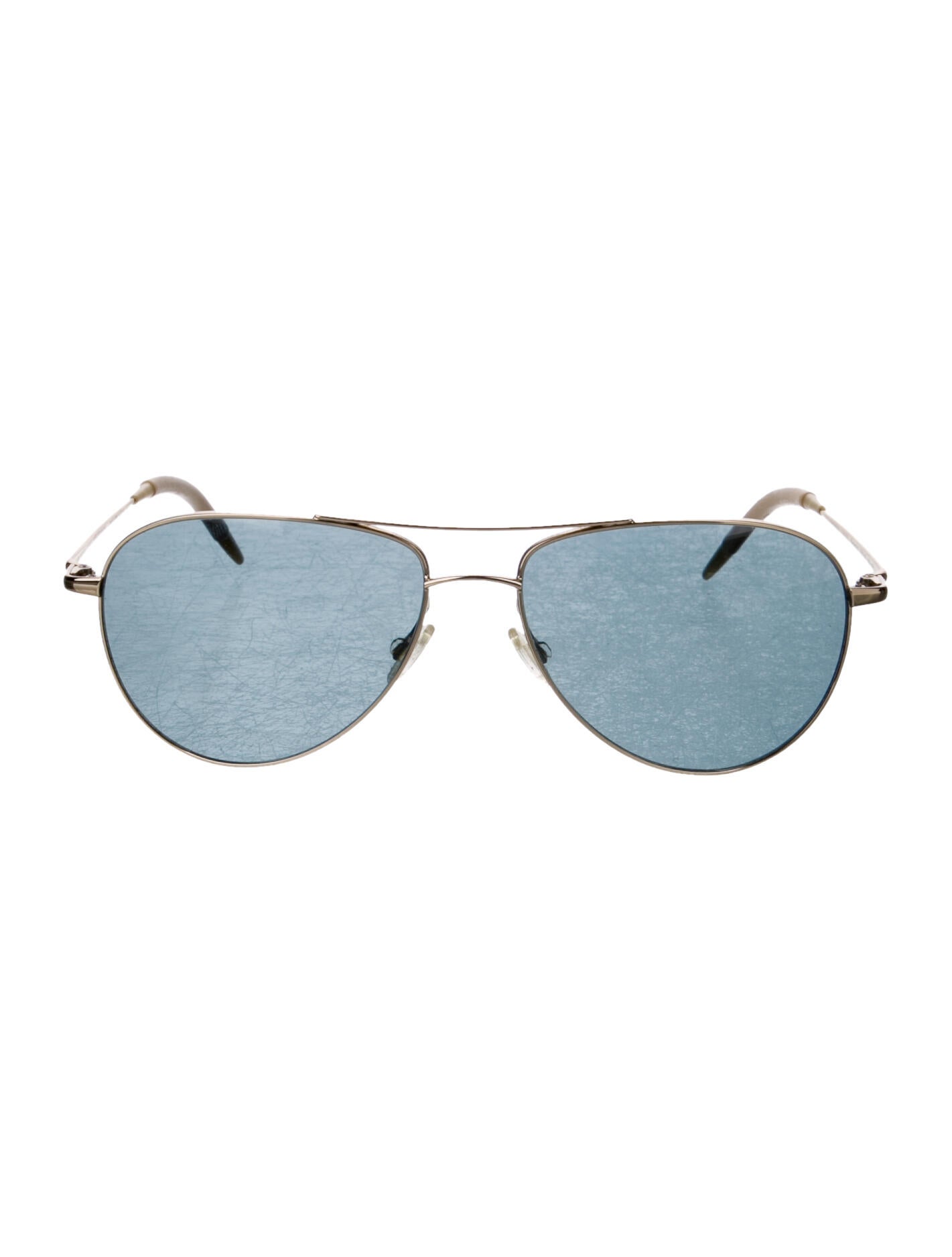 Oliver Peoples Aviator Tinted Sunglasses