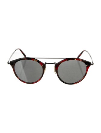 Oliver Peoples Round Tinted Sunglasses