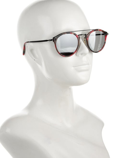 Oliver Peoples Round Tinted Sunglasses