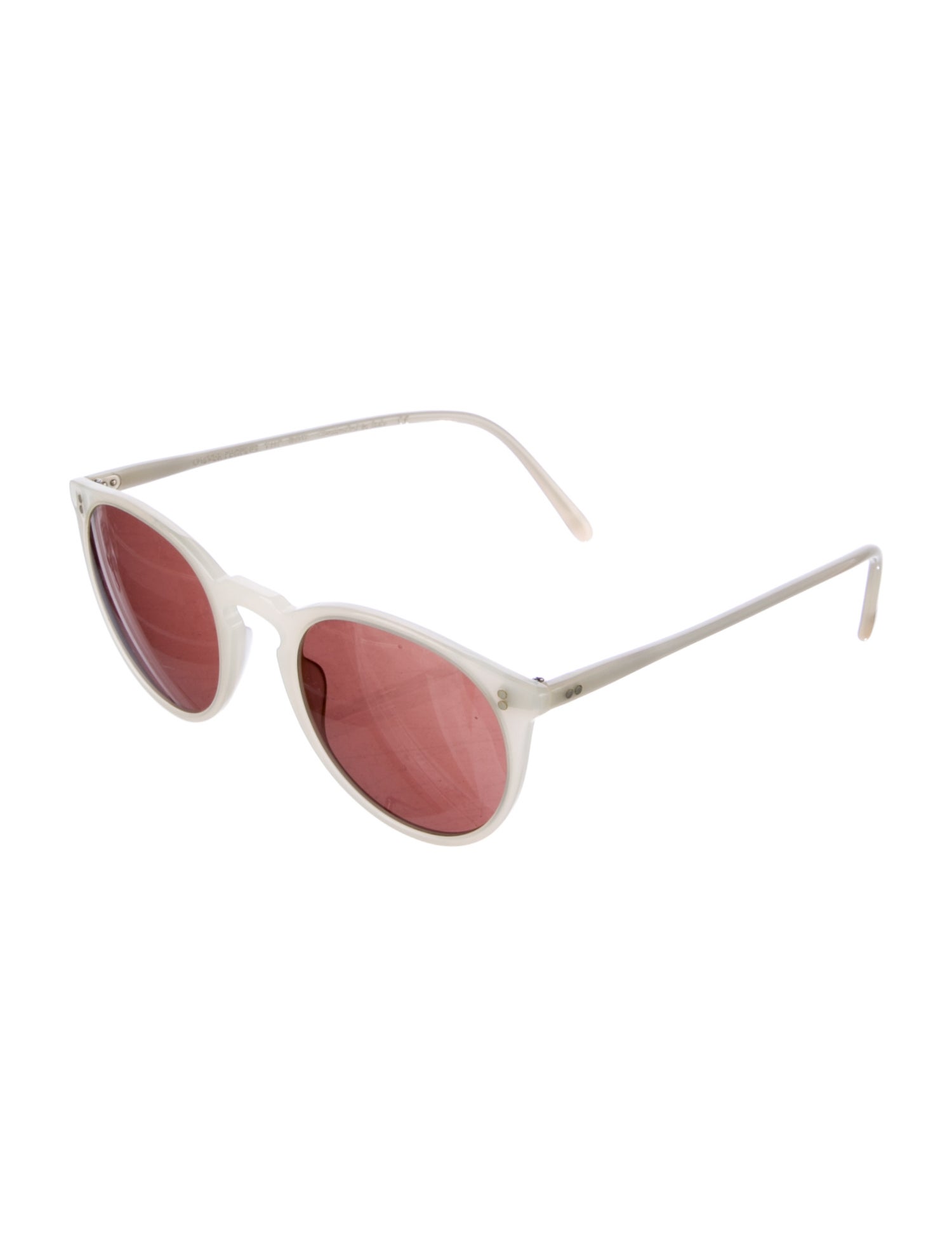 The Row x Oliver Peoples O'Malley NYC Round Sunglasses - Neutrals