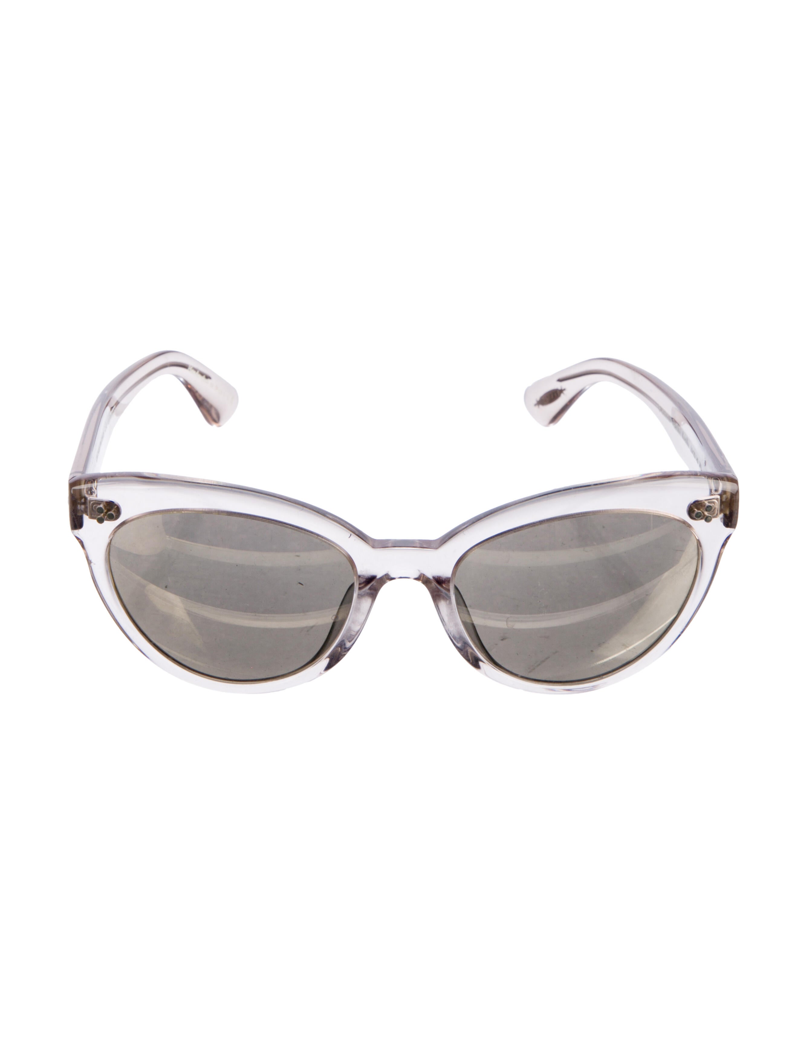 Oliver Peoples Cat-Eye Mirrored Sunglasses