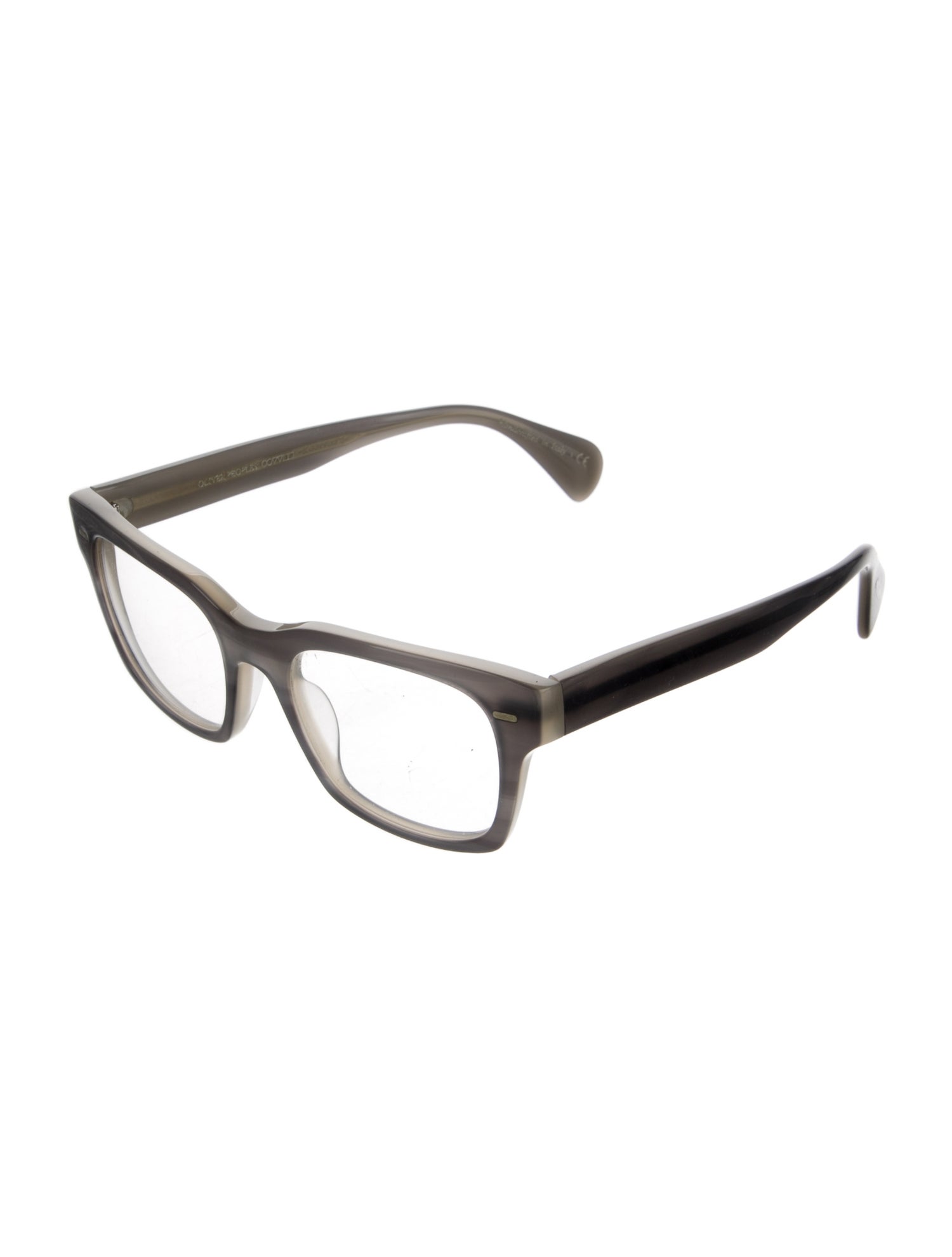 Oliver Peoples Square Clear Sunglasses