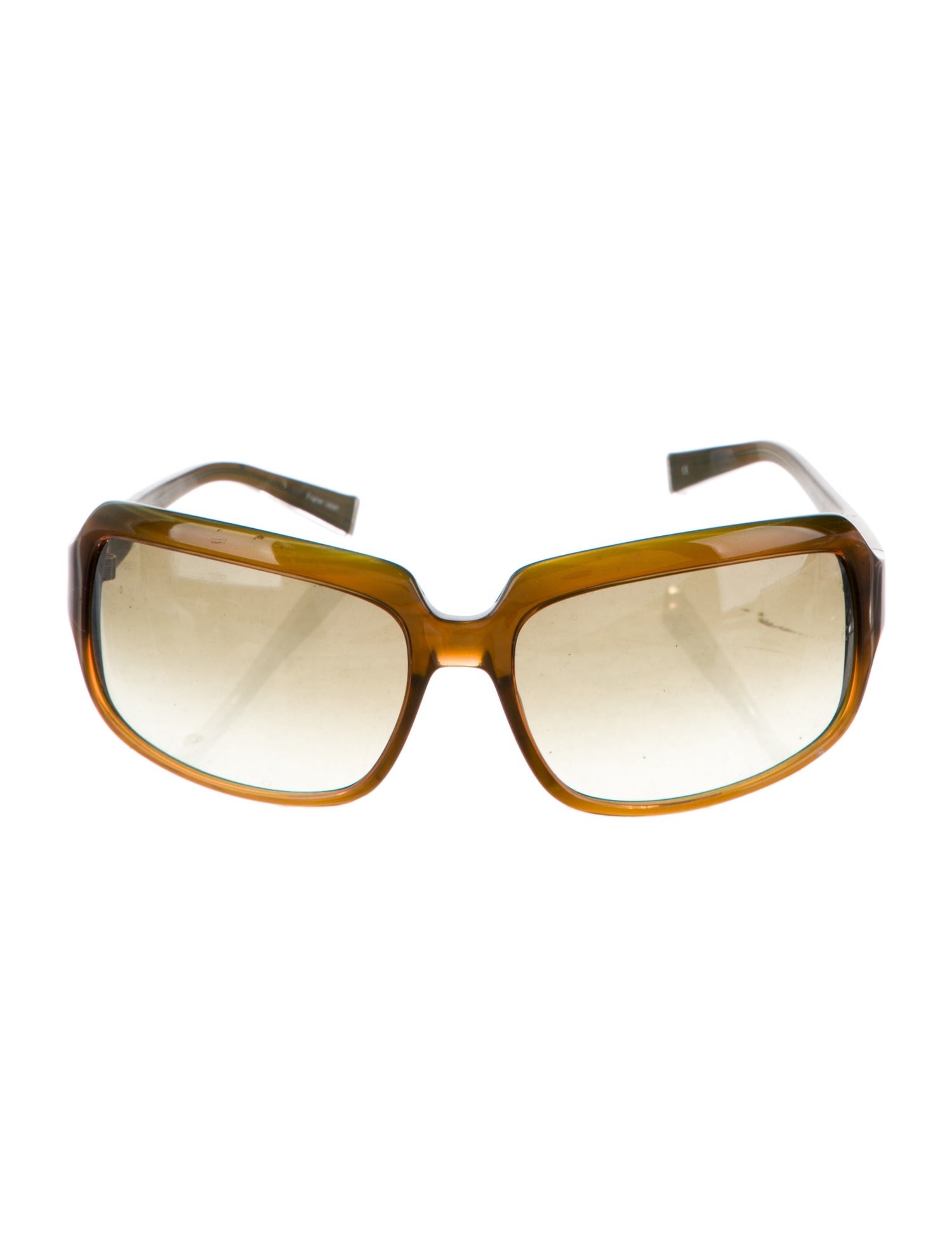 Oliver Peoples Square Gradient Sunglasses