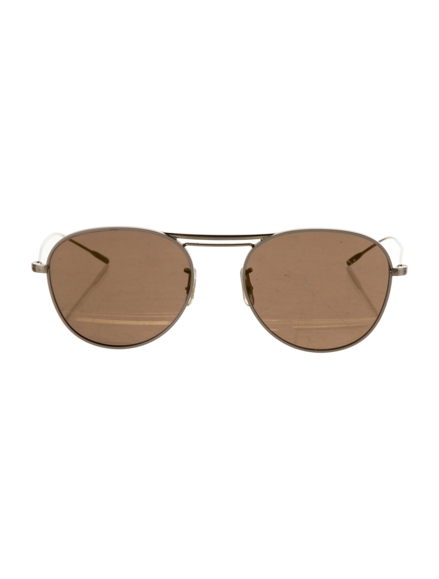 Oliver Peoples Aviator Tinted Sunglasses