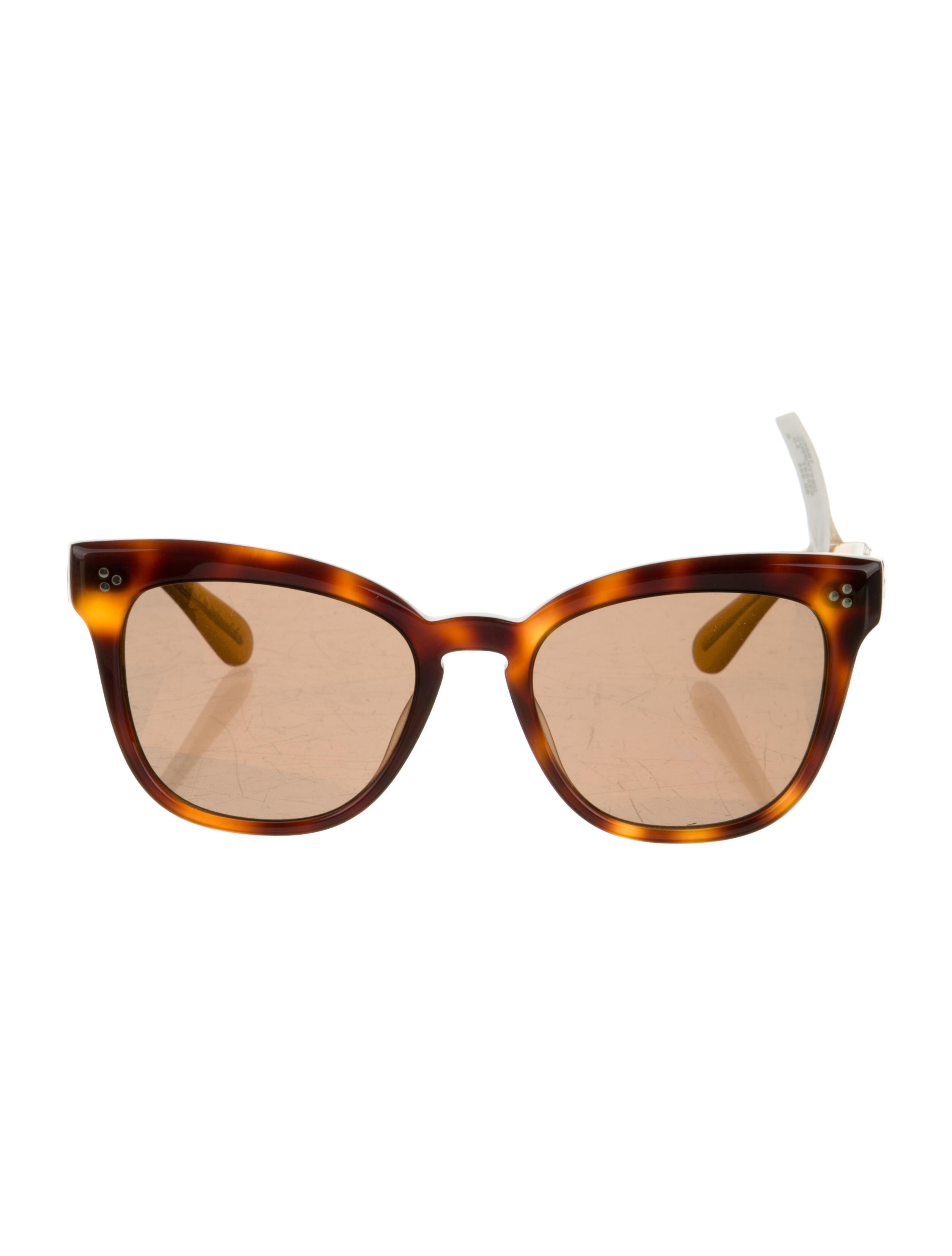 Oliver Peoples Cat-Eye Tinted Sunglasses